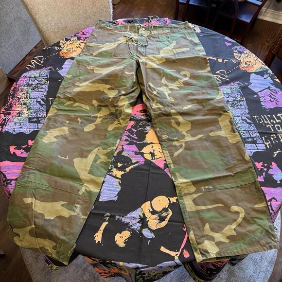 Other - Vintage 80s‎ US Military Cold Weather Gore-Tex Camo Trousers M81 Woodland 36x32